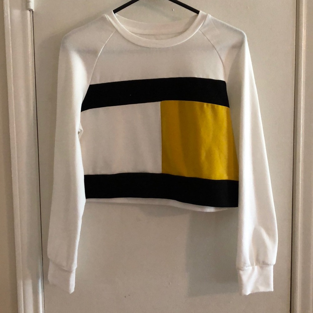 cropped long sleeve